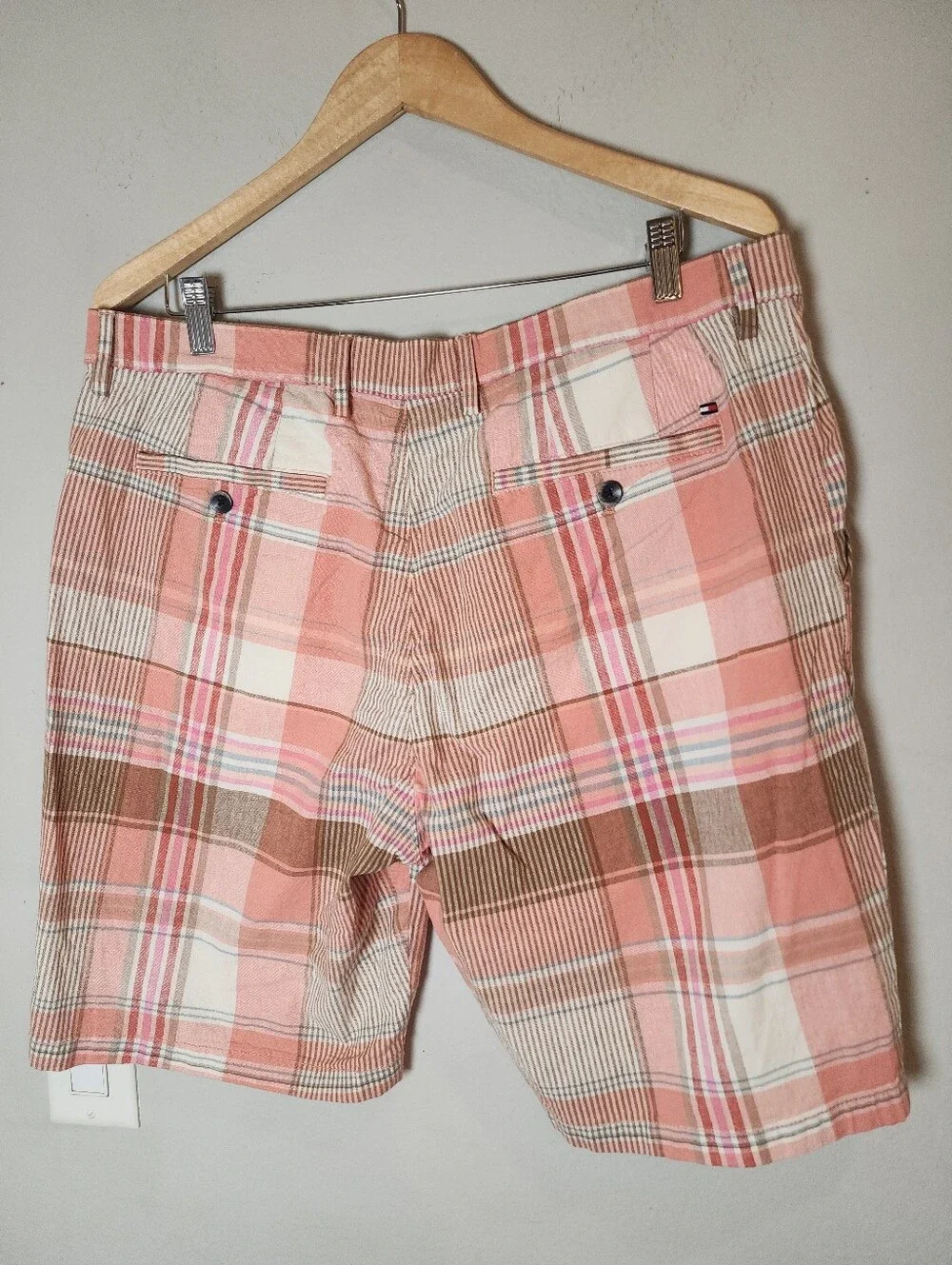 Linen Cotton NWT Tommy Hilfiger Plaid 9